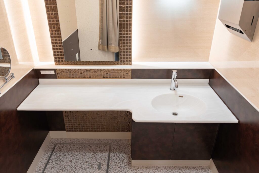 インテック施工事例ー某クリニック洗面カウンター